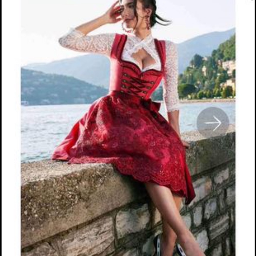 Oktoberfest Authentic Outfit (Dirndl) From Germany